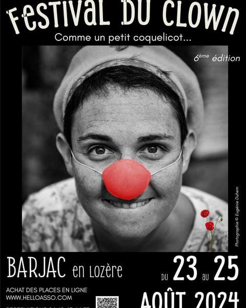 Festival du Clown comme un petit coquelicot...