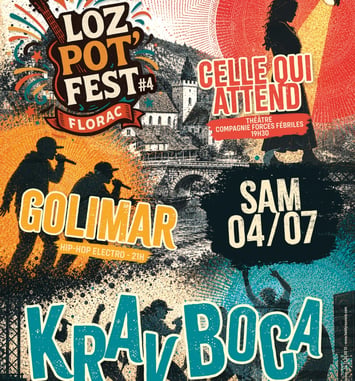 Loz Pot' Fest #4 avec Krav Boca, Golimar et Cie Forces Fébriles