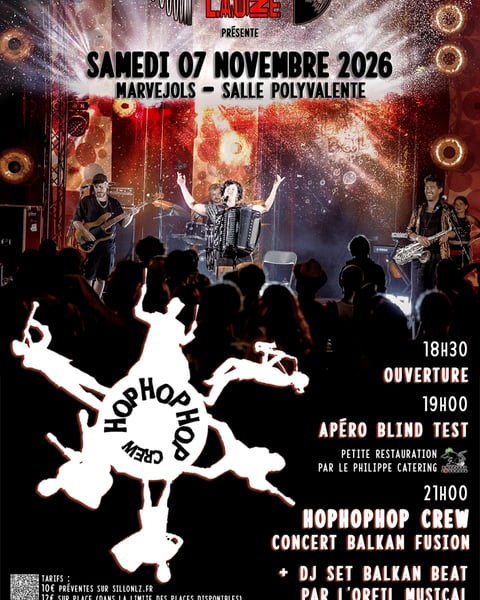 Soirée Balkans - Hop Hop Hop Crew